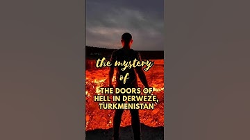 The Mysterious Door to Hell 😱 Burning for 50 Years! #doortohell #shorts #didyouknow