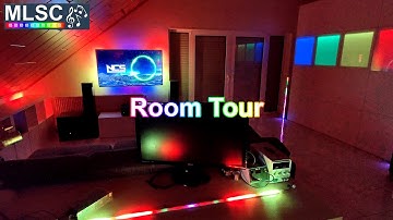Music Led Strip Control - Room tour - DIY (Raspberry Pi, ESP8266 and WS2812B)