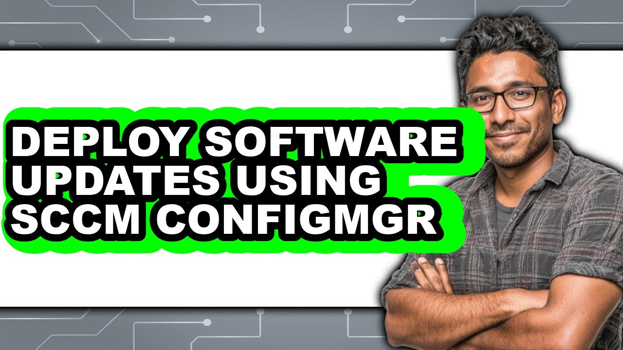 How to Deploy Software Updates Using Sccm Configmgr (updated) - YouTube