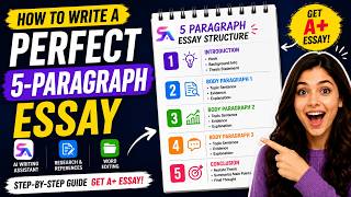 How to Write a Perfect 5 Paragraph Essay in 2026 🤯 | Step-by-Step Guide with AI | Multilo AI screenshot 2
