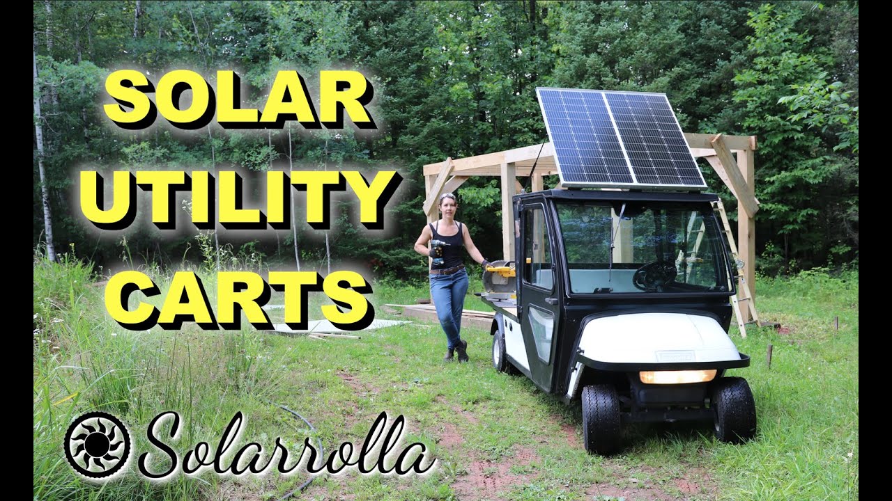 Homestead Series 3 - Solar-Powered Utility Carts by Solarrolla