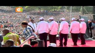 Thousands gathered at Uhuru Park for unveiling of NASA line up