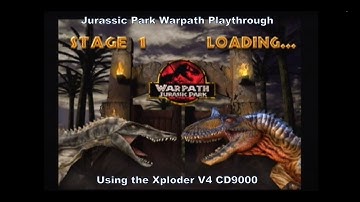 Jurassic Park Warpath Sucho Playthrough using the Xploder V4 CD9000 for Ps1 :D #Playstation #Sony