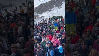 Rooftop Apres ski in the Alpes #lafoliedouce