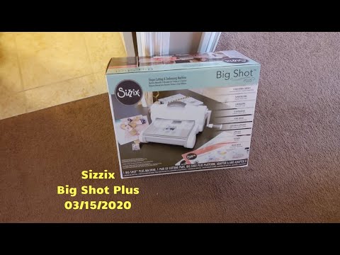 Big Shot Plus Die Cutting Machine - 03/15/2020 🛍🛍 - YouTube