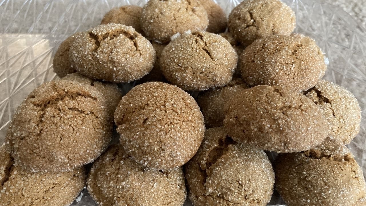The Best Molasses Drop Cookies YouTube