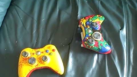 MY CUSTOM XBOX 360 CONTROLLER!!!