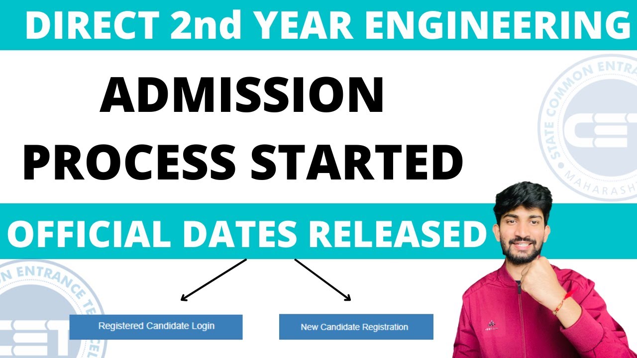 Direct Second Year Admission Process Started DSE Admission Process