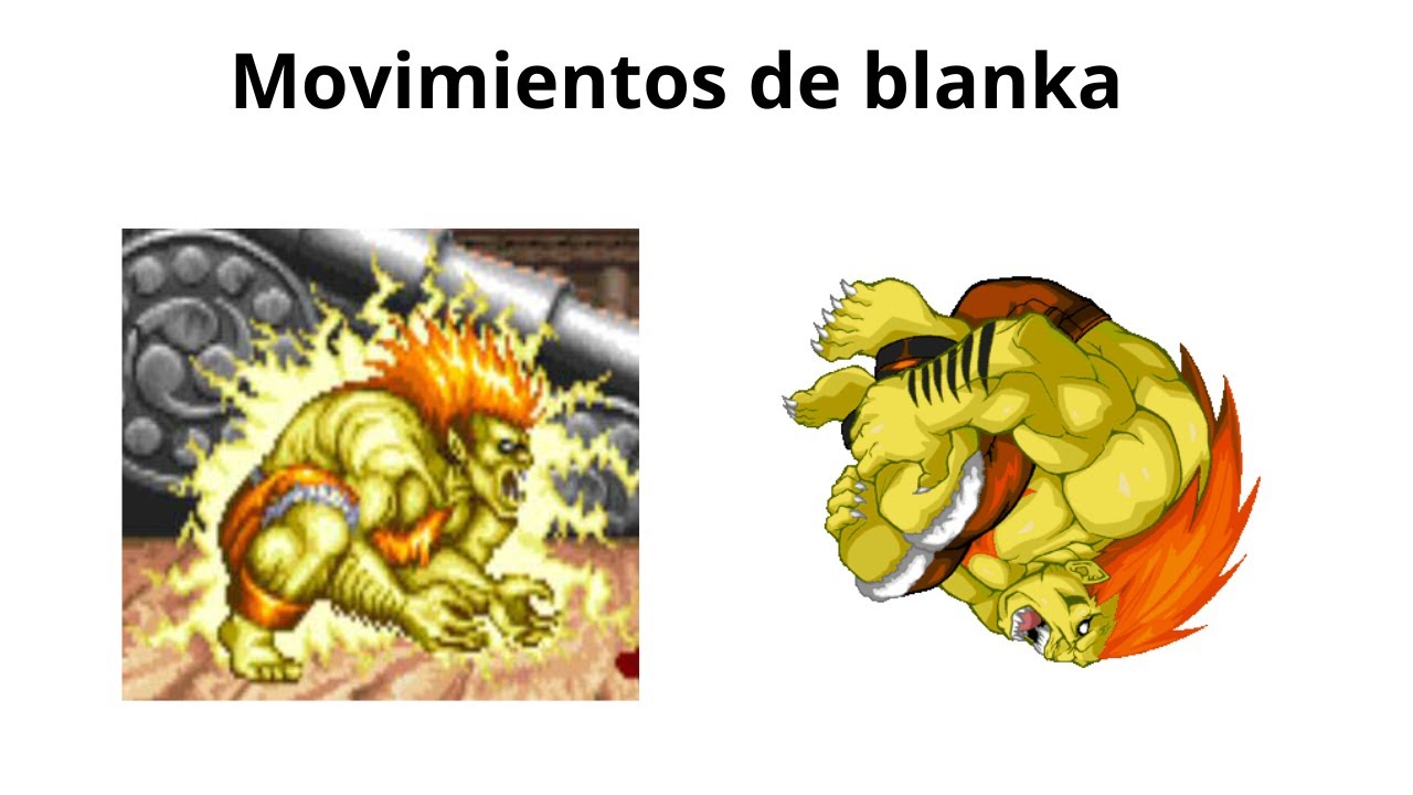 Movimientos Blanka saga Super Street Fighter 2
