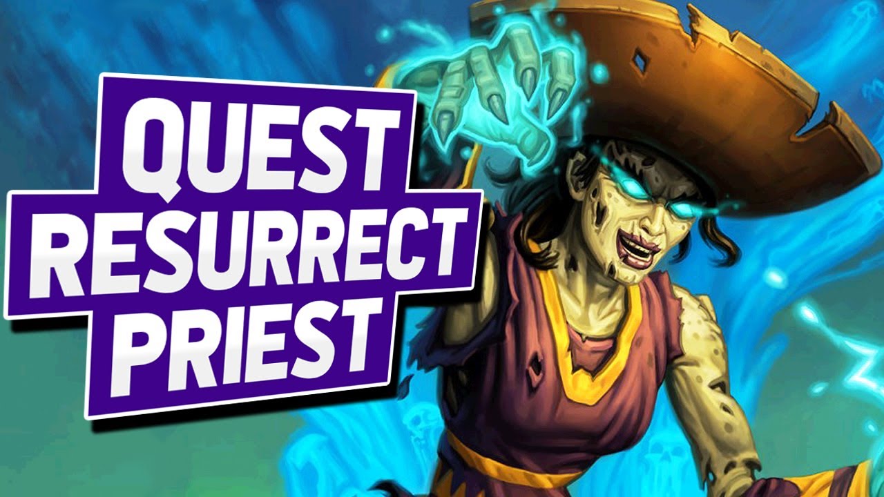 THE ULTIMATE DECK AGAINST AGGRO!? | Quest Resurrect Priest | Descent of Dragons | Hearthstone