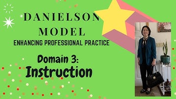 Danielson Model- Domain 3: Instruction