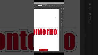 CREAR CONTORNO ADOBE ILLUSTRATOR | ADOBE ILLUSTRATOR TUTORIAL #short