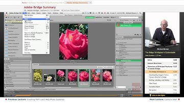 "Adobe Bridge Summary" | Adobe Photoshop CS6 with Educator.com
