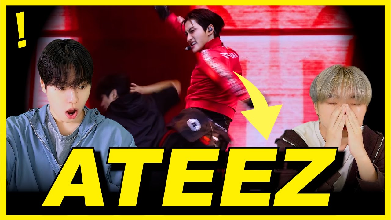 Korean react (Ateez) Seonghwa , Yeosang & Wooyoung - Lisa “Money” Cover🔥