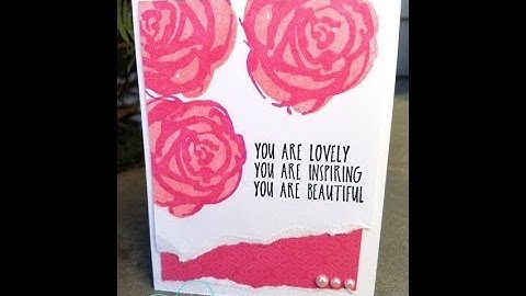 Unity Quick Tip: Lining up 2 step red rubber stamps