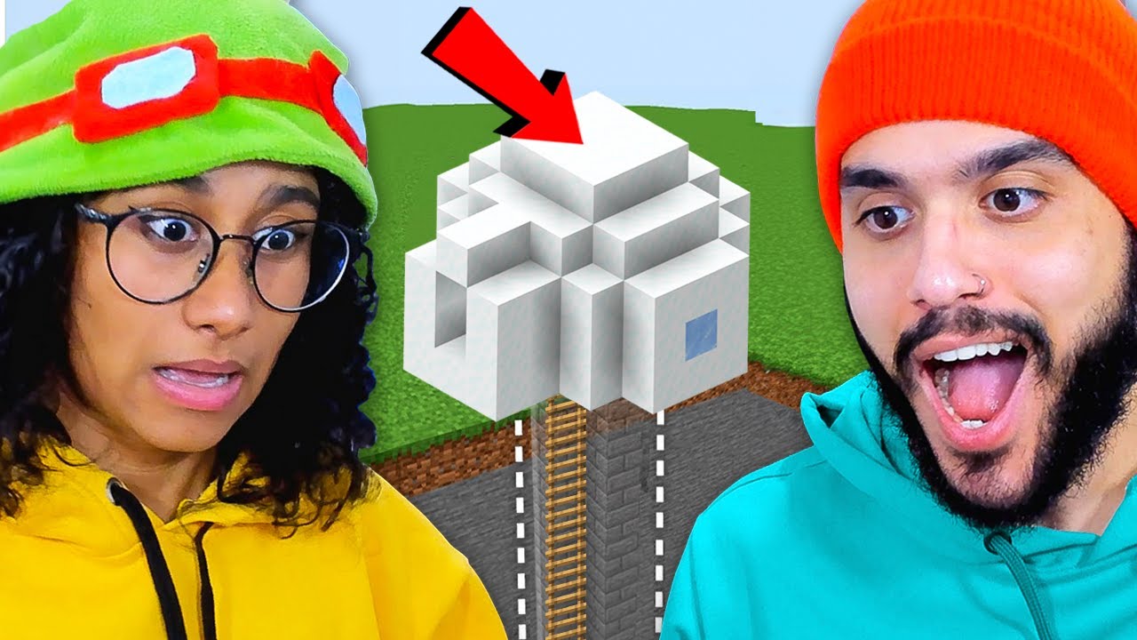 ENCONTRAMOS UM IGLU SECRETO NO MINECRAFT!