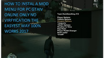 How To Mod GTA IV FOR PC ONLINE (ONLINE ONLY)