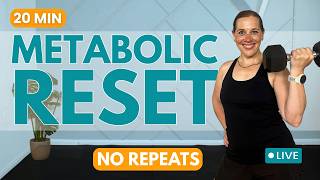 Get Stronger: 20 Min Metabolic Reset for Women 40+