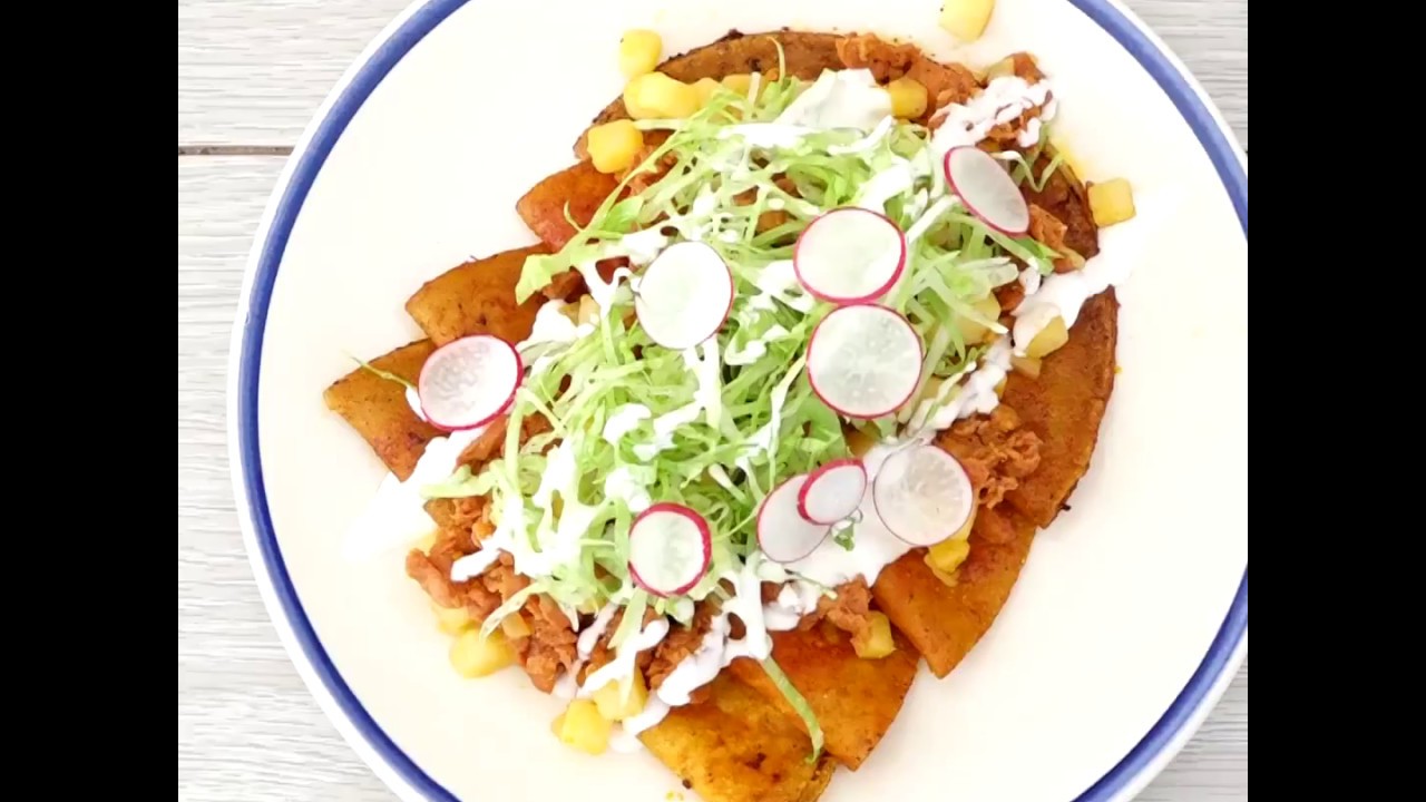 Enchiladas de guajillo YouTube