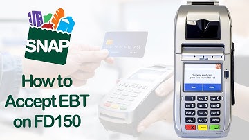 How to Accept EBT on FD150 Terminal | Get Started in Less Than 2 Minutes!