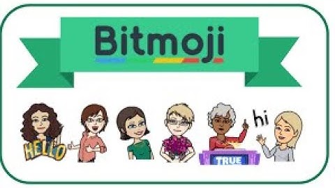 Bitmoji Chrome Extension