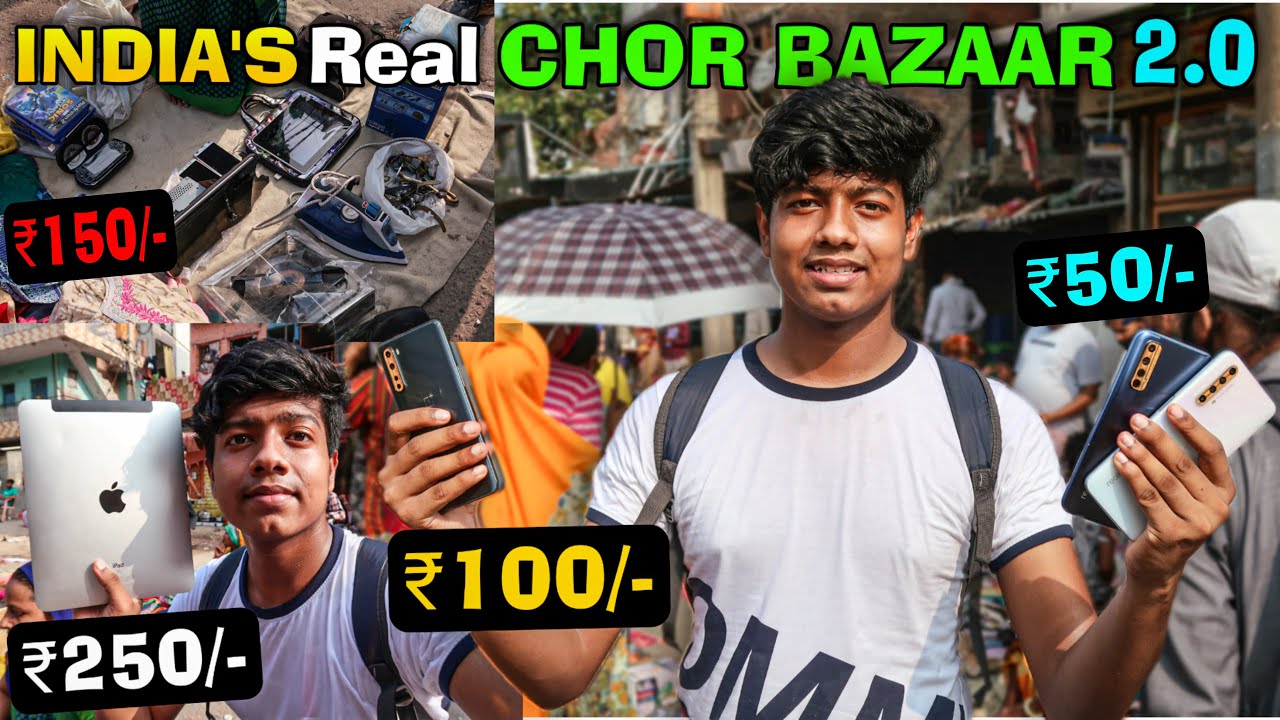 The Real CHOR BAZAAR 2024 in INDIA EXPOSED😱🔥
