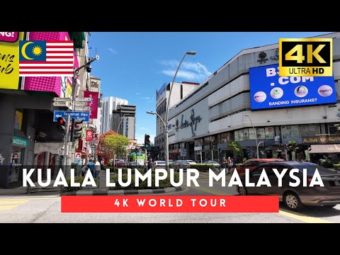 🇲🇾Kuala Lumpur 4k walk - Malaysia 4K Morning Walking Tour｜Jun 2025