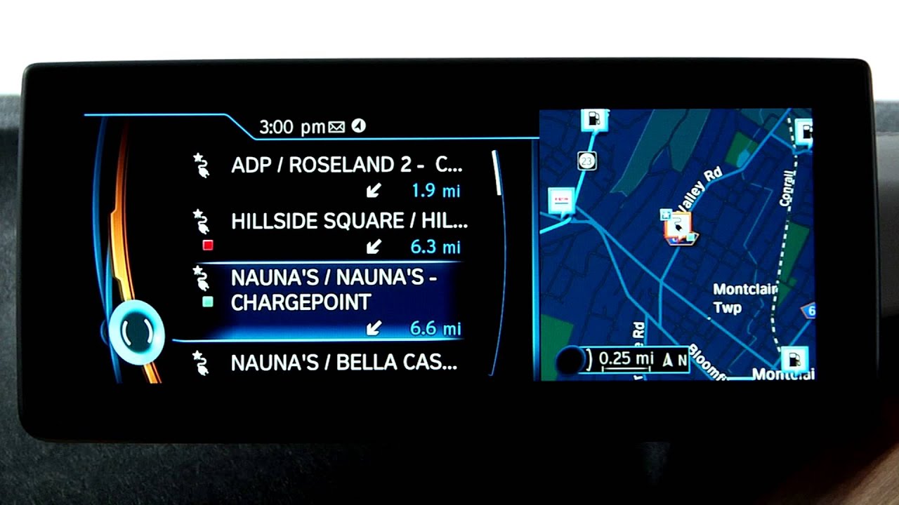 BMW i Navigation Charging Icon Display | BMW How-To