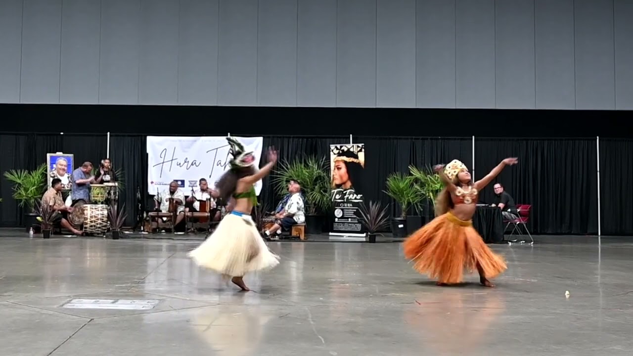 Hura Tahiti 2022 Finals - Mia Fely & Hunnay Demello