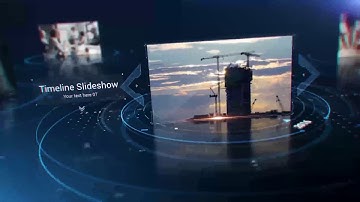 Technology Circle Timeline Slideshow | After Effects Project Files - Videohive template