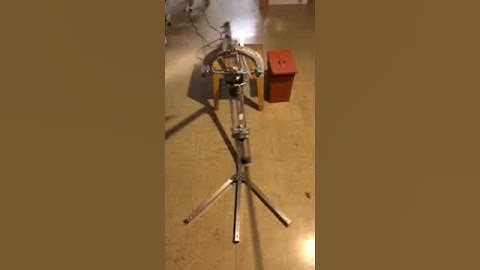 The "Basement Days"!!! Video 2: Prototype test of Gravitational Inertial Gen-Set: Gravity Powered