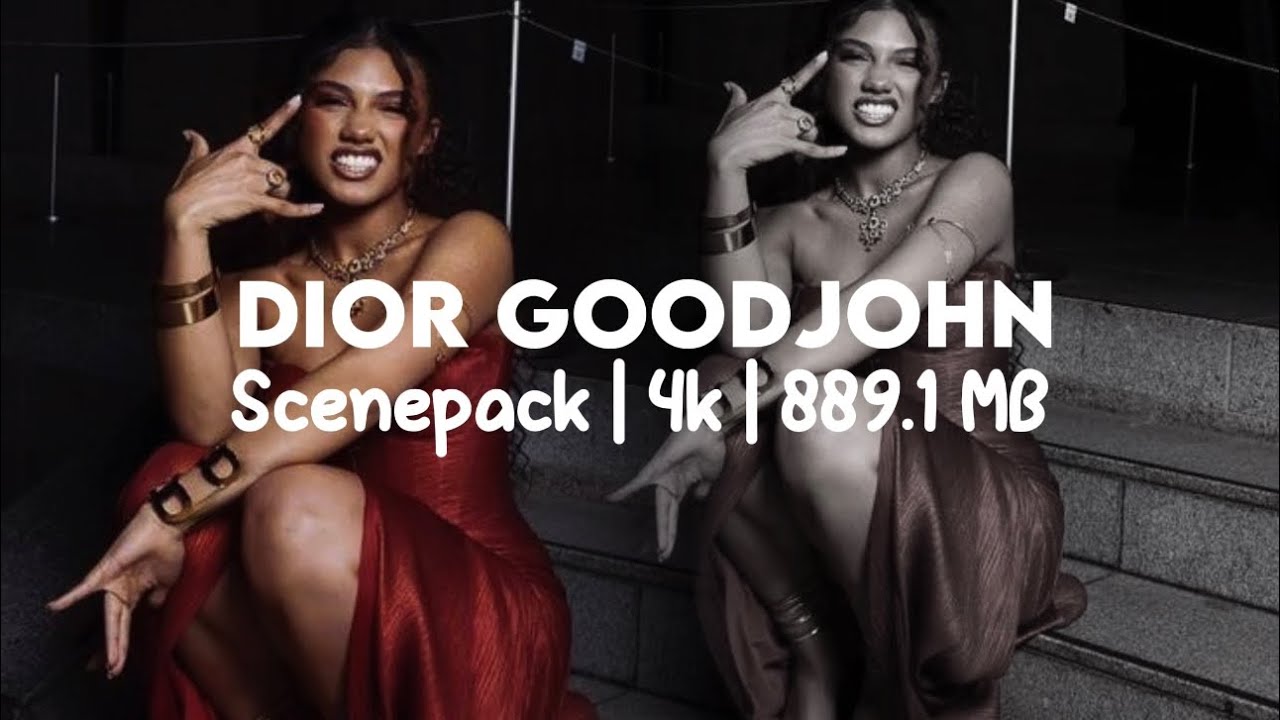 Dior Goodjohn Scenepack‼️ [4k + Mega file]
