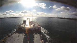 Coast Guard Cutter Hollyhock Voyage Home