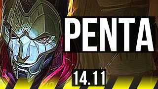 JHIN & Poppy vs KALISTA & Ashe (ADC) | Penta, 17/3/13, Legendary, 500+ games | KR Master | 14.11