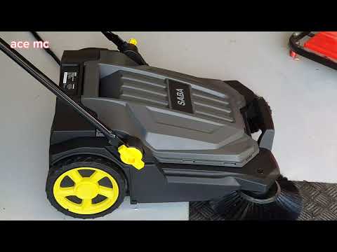 Unboxing and assembly of a Saba outdoor push sweeper.#asmr #viral #video #youtubeshorts #youtube
