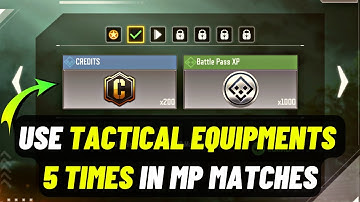 How to Use Tactical Equipment 5 Times in MP Matches Cod Mobile 2023 | Dauntless Seasonal Event