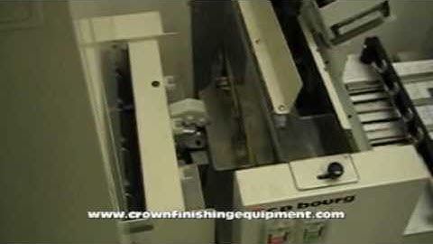 CP Bourg Collator/Stitcher/Booklet Maker/Trimmer