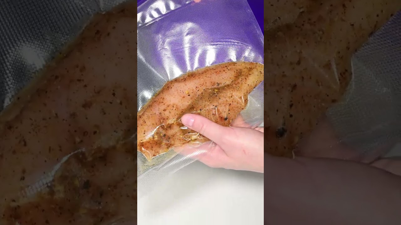 Разница в вакуумации влажного и мокрого продуктов с помощью STOEWER Chef V80 