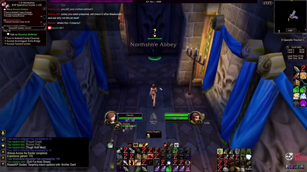 🎃 1-11 HC Warlock 🎃  (1-60 in 76 hours, part 1)