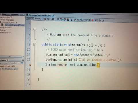 Java netbeans invertir palabras con scanner #39