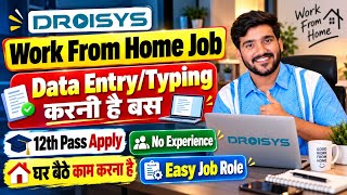 New Work From Home Jobs 2026 | Data Entry Online Jobs | WFH Job | Verified Remote Jobs For 12th Pass Guide