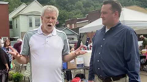 "Open Air Fall Market," Follansbee, WV- Norman Schwertfeger, WV Extension Service, Brooke County
