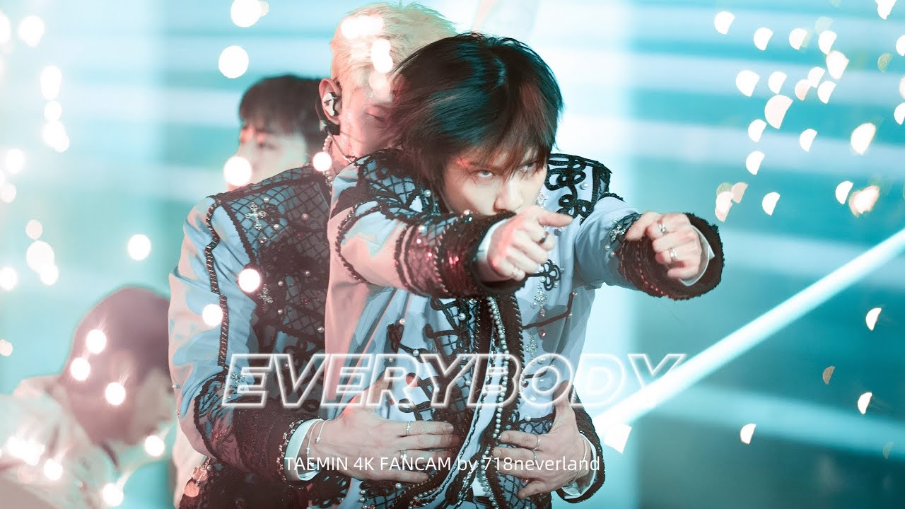 [4K full] 250524-25 taemin 태민 Everybody SHINee WORLD VII E.S.S.A.Y fancam #taemin #태민 #テミン