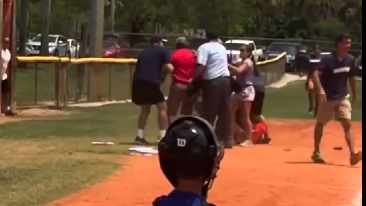 Youth Baseball Brawl (Now with appropriate soundtrack!) YouTube
