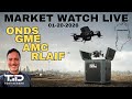 Market Watch LIVE - 01/20/26 Greenland, Bond Yields $ONDS $GME $AMC $RLAIF $BULL