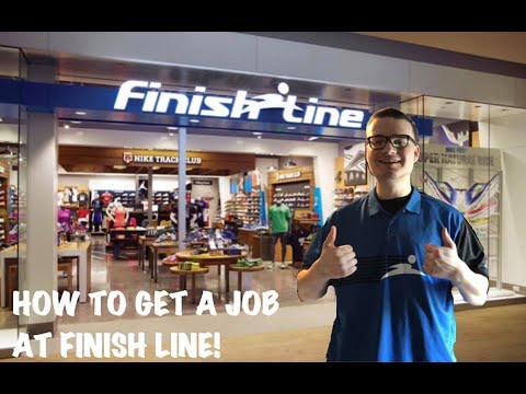 HOW TO GET A JOB AT FOOT LOCKER, FINISH LINE, etc