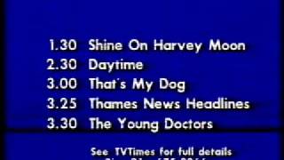 Thames Television Closedown - 3rd February 1986