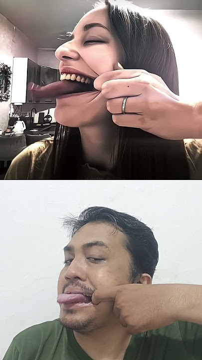 Tutorial Lidah panjang #edit #funny #duet #memes #stitchtricks #comedy