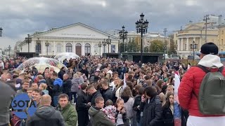 Москва вышла за могилизацию!