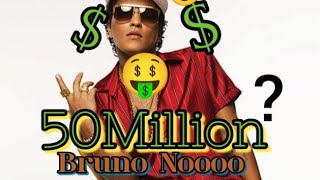 @brunomars #allegedly Owes #mgm Casino $50Million Dollars! #debt #celebrity